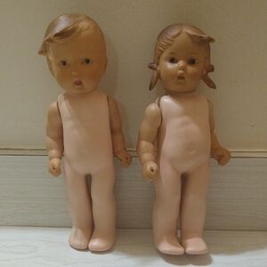 Vintage Goebel Hummel Rubber "Dress Me" Dolls